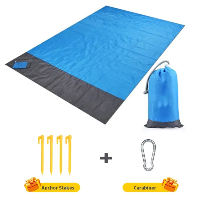 Waterproof Pocket Beach Blanket Mat