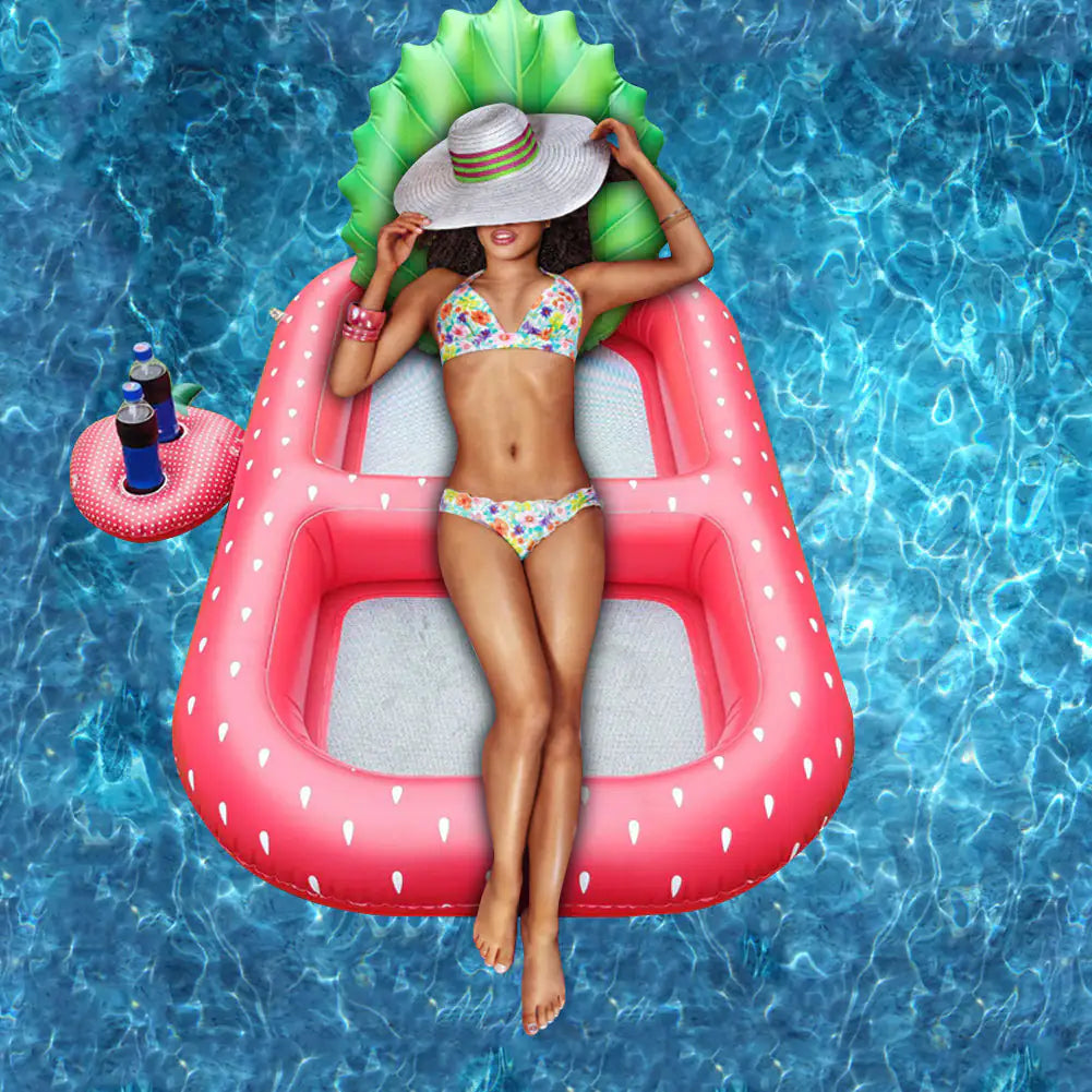 Inflatable Pineapple Floating Row