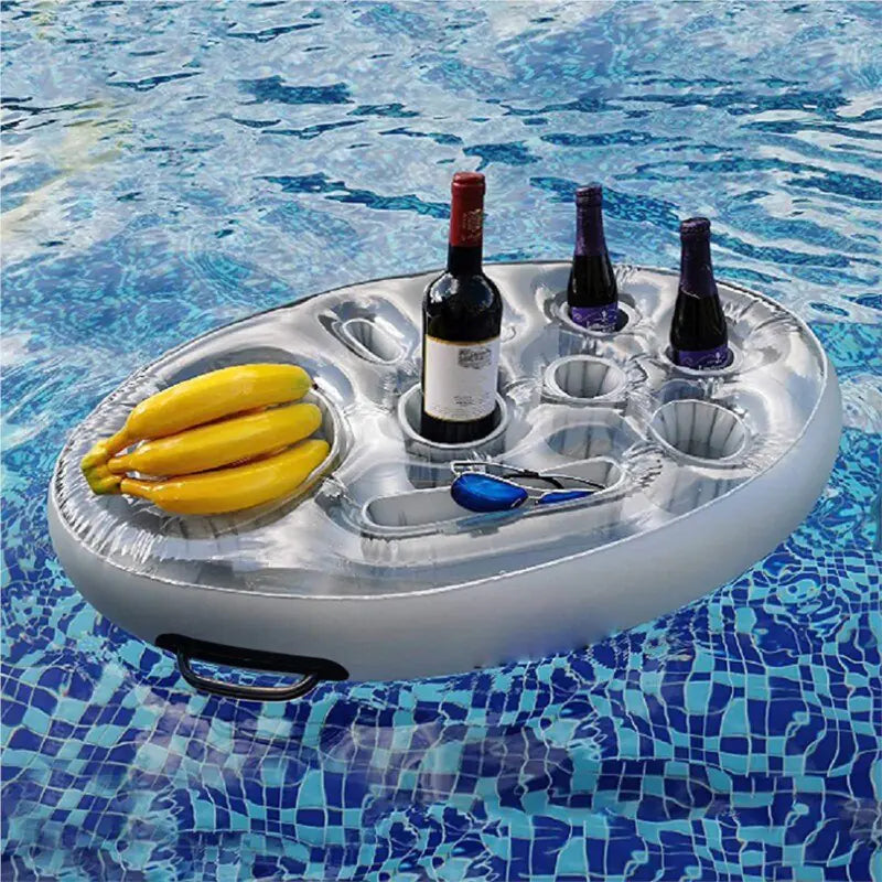 Inflatable 8-Hole Drink Holder