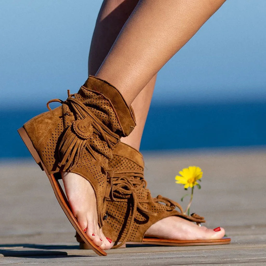 Tassel Roman Beach Shoes