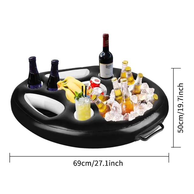 Inflatable 8-Hole Drink Holder