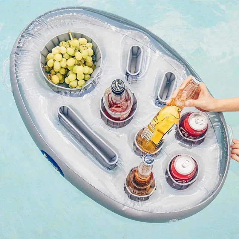 Inflatable 8-Hole Drink Holder