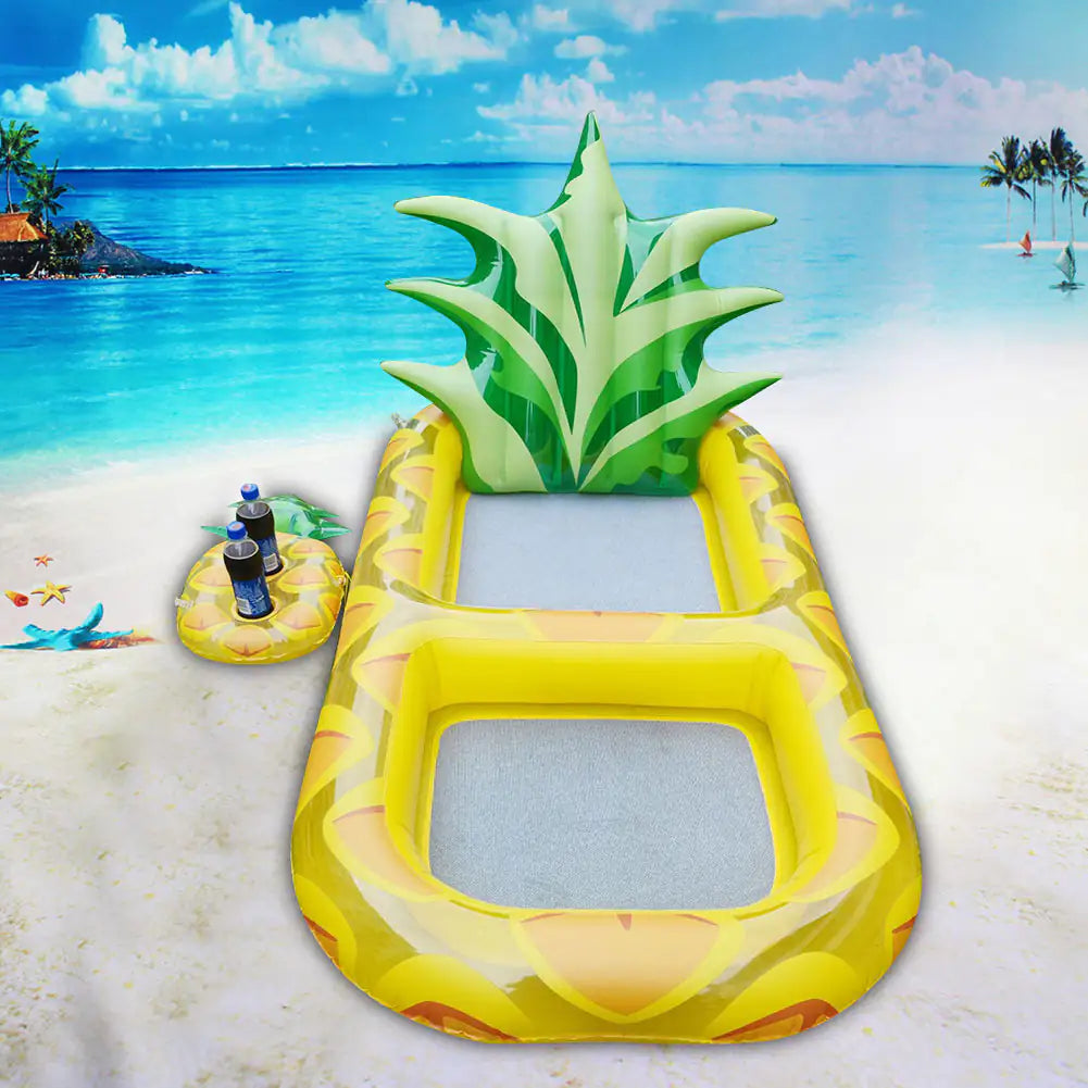 Inflatable Pineapple Floating Row